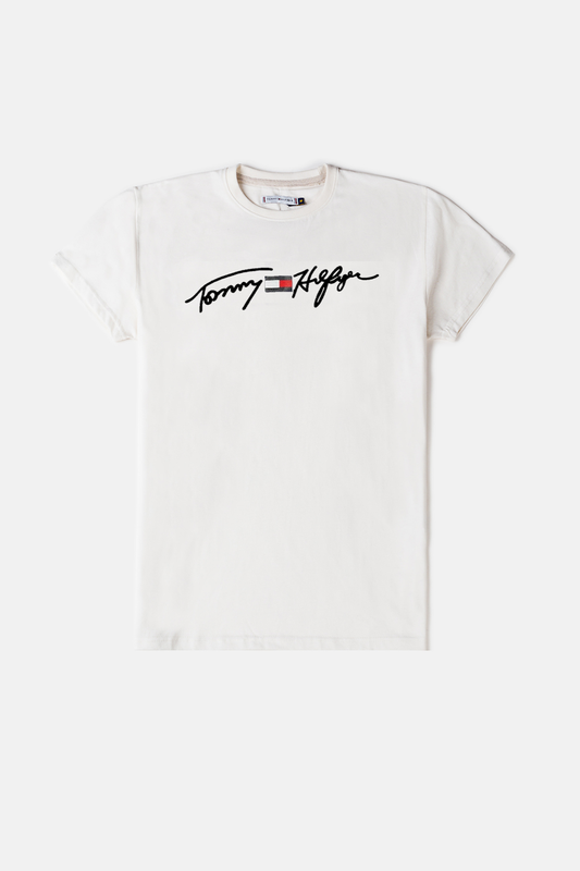 TM Imported Premium Print T Shirt - White