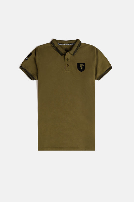 GRDNO Premium Imported Polo Shirt - Army Green