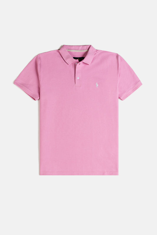 RL Premium Imported Polo Shirt - Flamingo