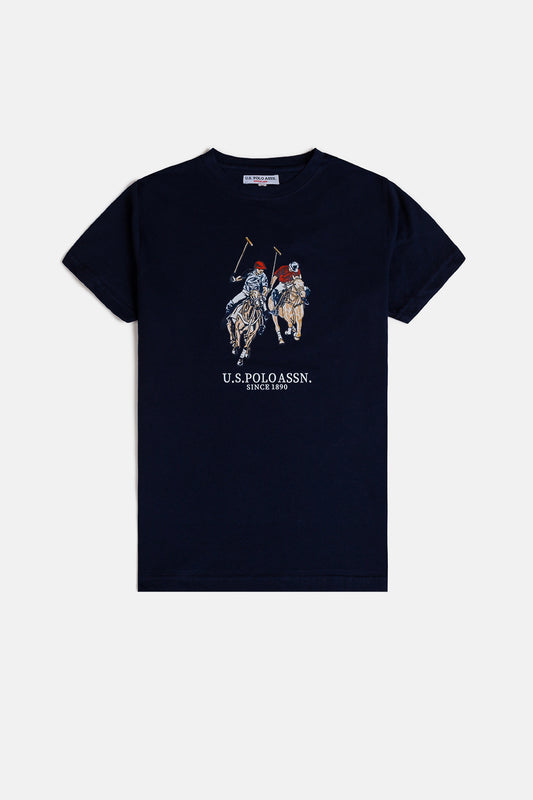 USPA Imported Premium T Shirt – Navy Blue