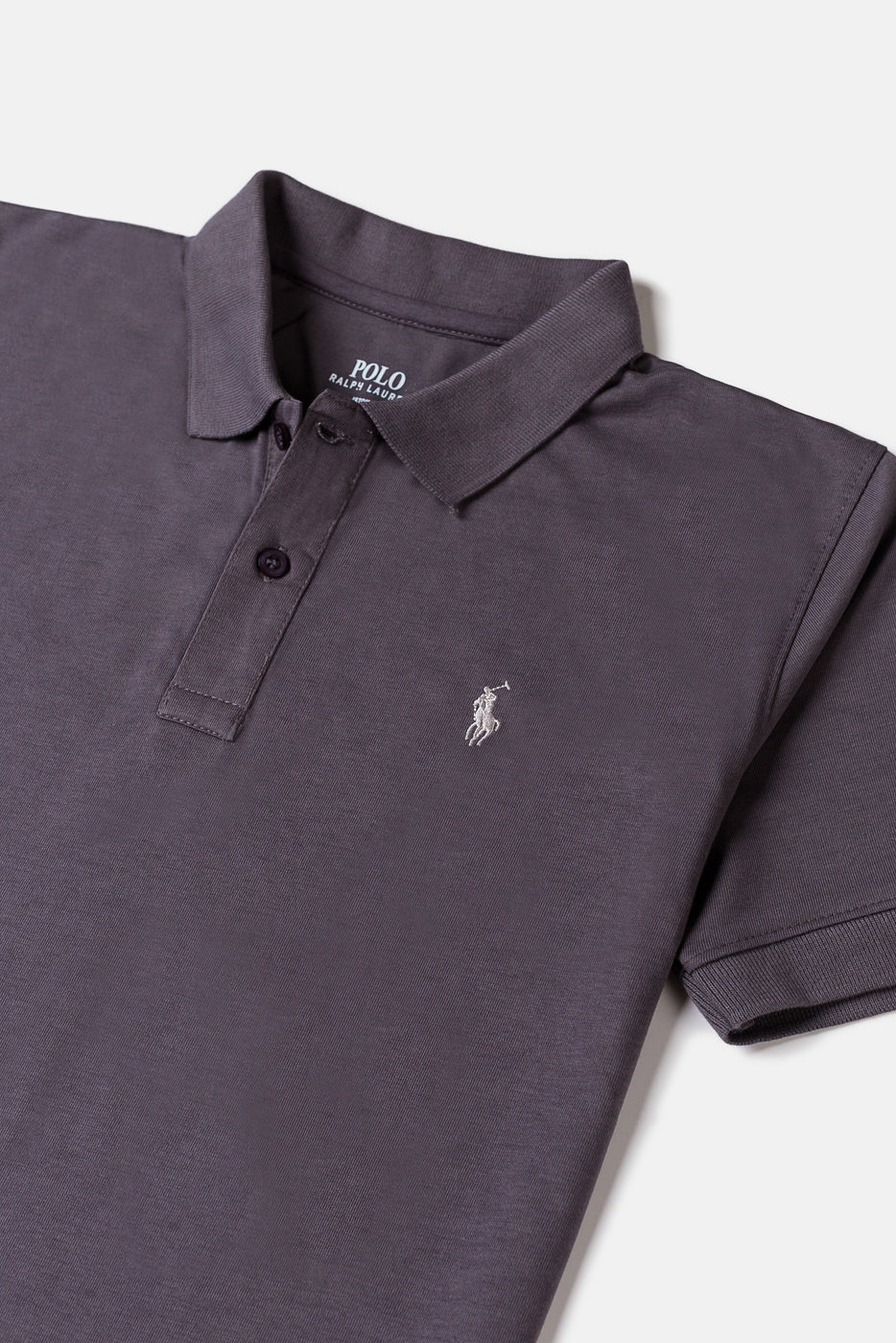 RL Premium Imported Polo Shirt - Stone Grey