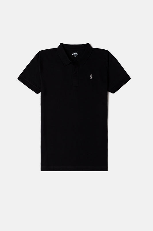 RL Premium Imported Polo Shirt - Black