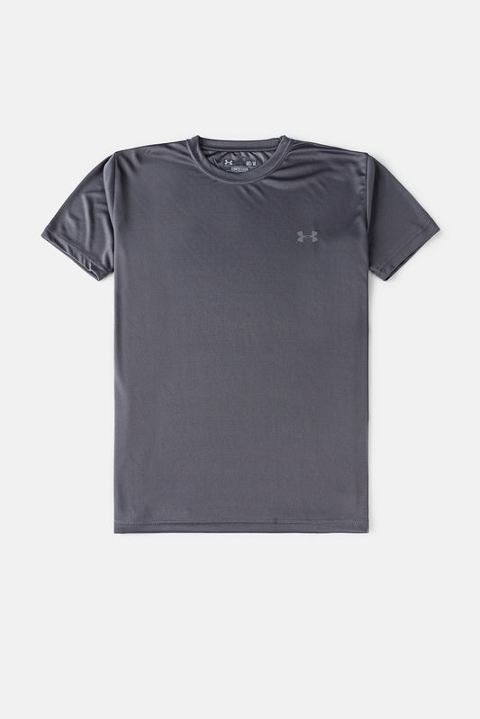 UA Imported Dri-FIT Plain T Shirt – Grey