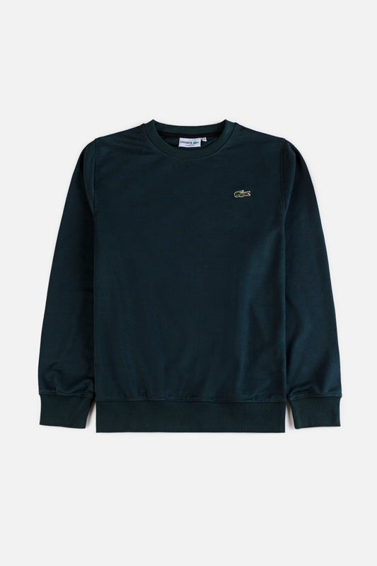 Lacoste Imported Terry Sweatshirt – Forest Green