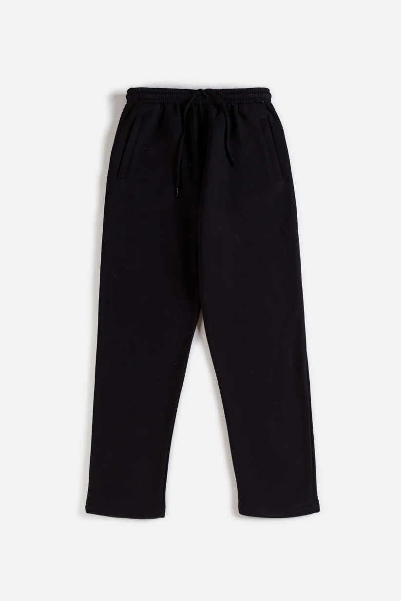 ZR Premium Cotton Straight Fit Trouser – Black