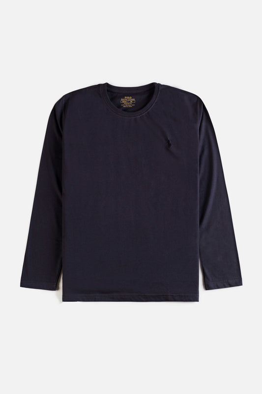 RL Premium Basic Full T Shirt – Matte Black