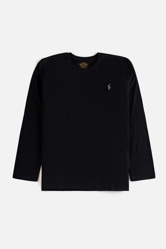 RL Premium Basic Full T Shirt -Black