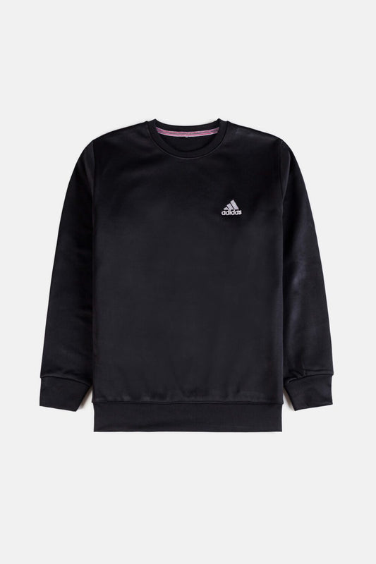 Adidas Premium Fleece Sweatshirt – Black