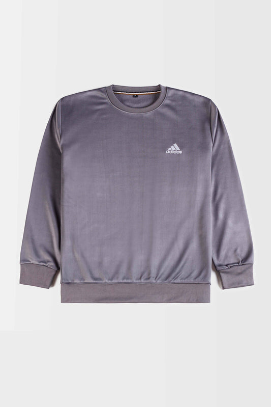 Adidas Premium Fleece Sweatshirt – Grey