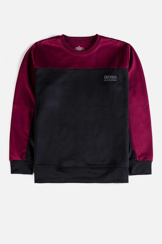Hugo Boss Premium Fleece Sweatshirt – Dark Grey
