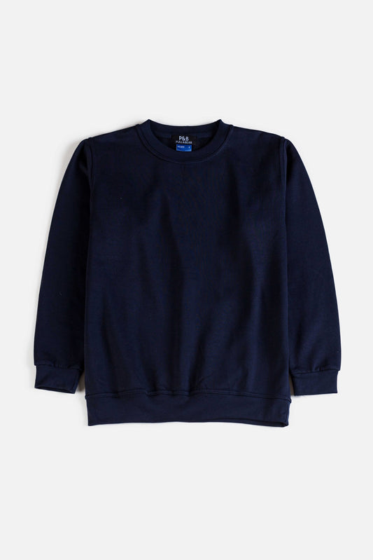 P&B Premium Fleece Sweatshirt – Navy Blue