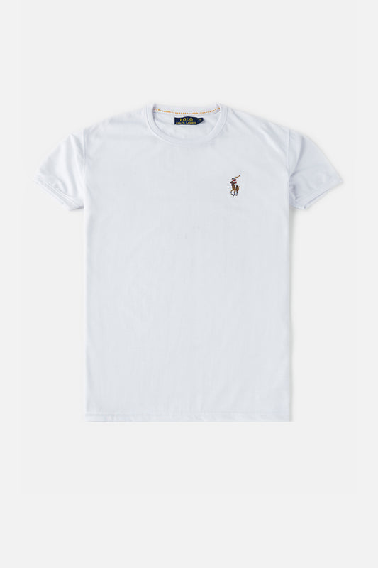 RL Multi Pony T Shirt – White