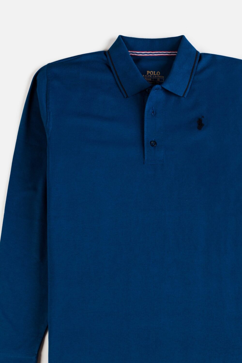 RL Premium Cotton Full Polo -Aqua Blue