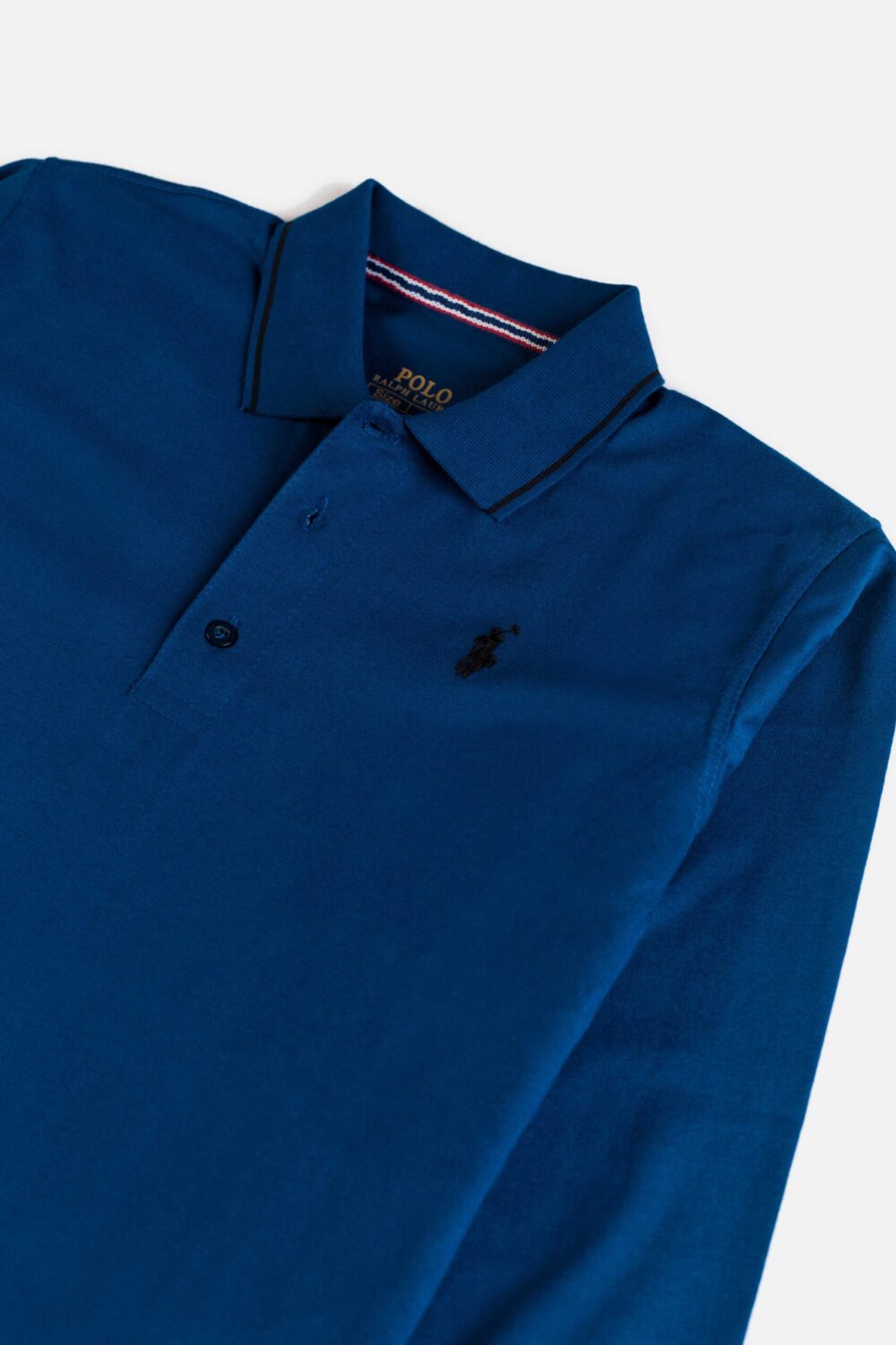 RL Premium Cotton Full Polo -Aqua Blue