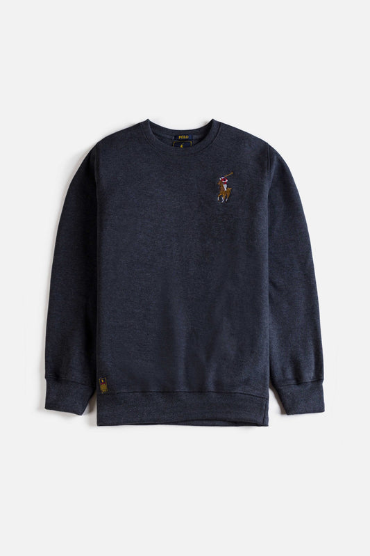 RL Premium Multi Pony Sweatshirt – Charcoal