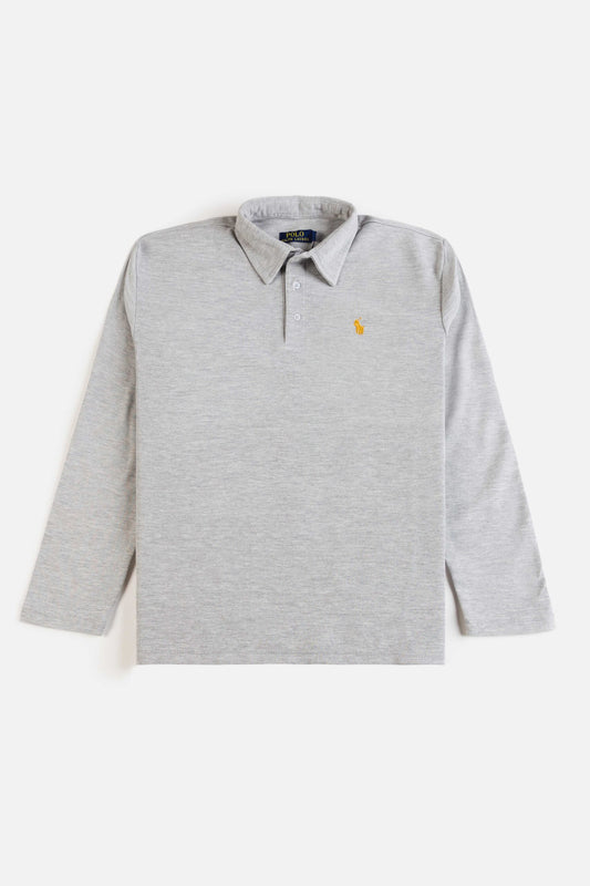 RL Premium Winter Polo Sweat – Fog Grey