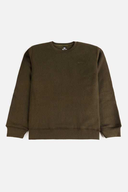 Paul Smith Original Premium Fleece Sweatshirt – Army Green