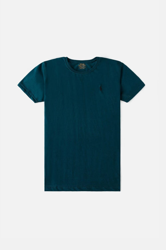 RL Premium Cotton T Shirt – Pine Green