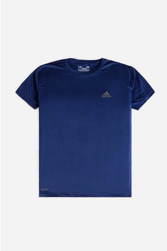 Adidas Basic Sports T Shirt – Navy Blue