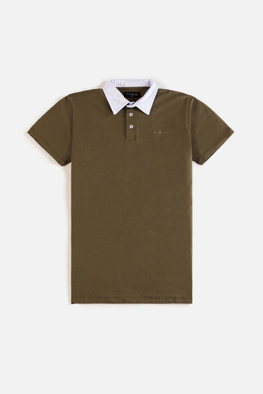 Paul Smith Premium Rugby Polo Shirt – Army Green