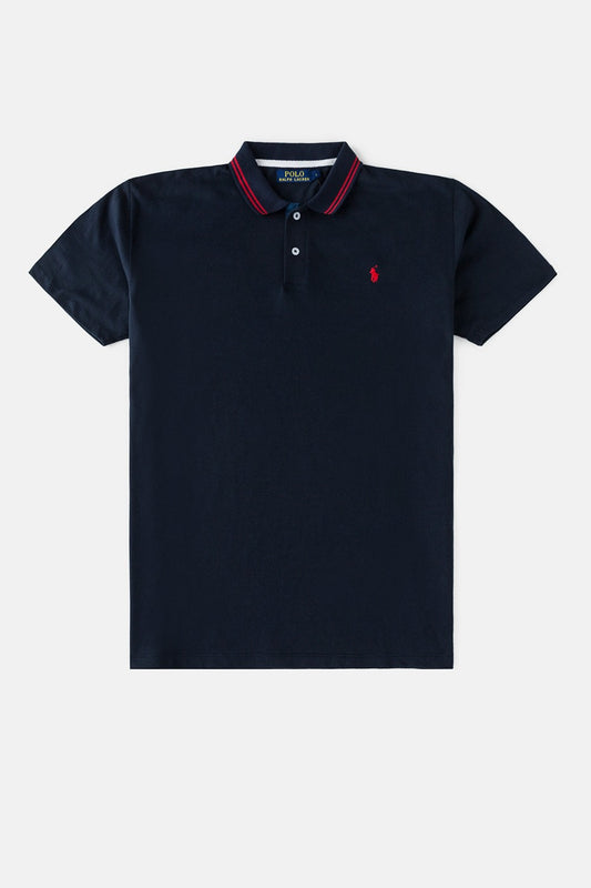 RL Imported Tipping Pique Polo Shirt – Royal Blue