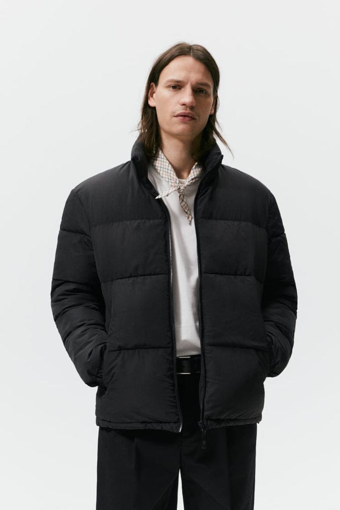 ZR Premium Full Sleeves Puffer Jacket – Black – Smart Living