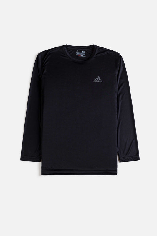 Adidas Premium Full Sleeves Dri-FIT T Shirt – Black